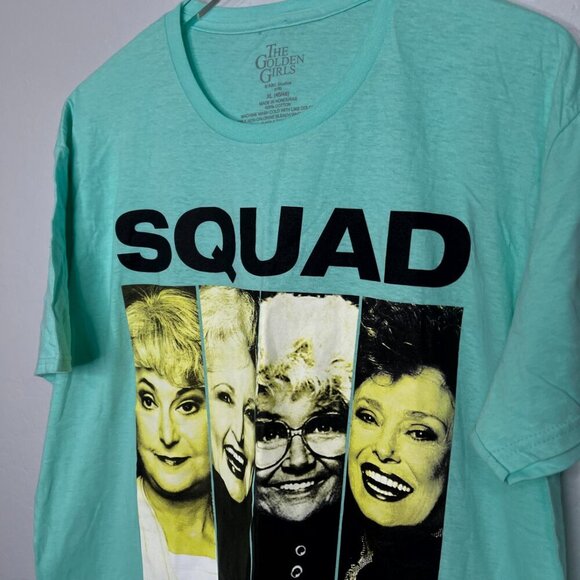 The Golden Girls ABC Studios Mint Green Short Sleeve T-Shirt XL - Picture 2 of 3